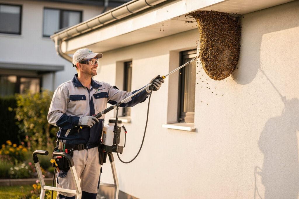Welche Methoden nutzt ein Kammerjäger bei Wespenbefall? – Larsen Schädlingsbekämpfung